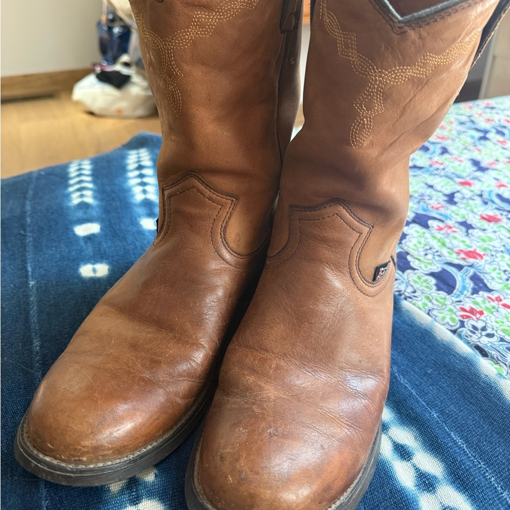 Justin Boots Brown Cowboy & Western Boots